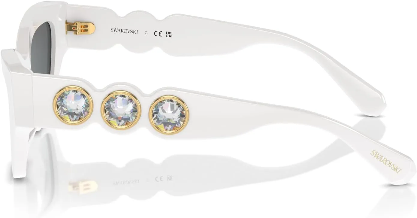 Swarovski Women's Sk6021 Cat Eye Sunglasses