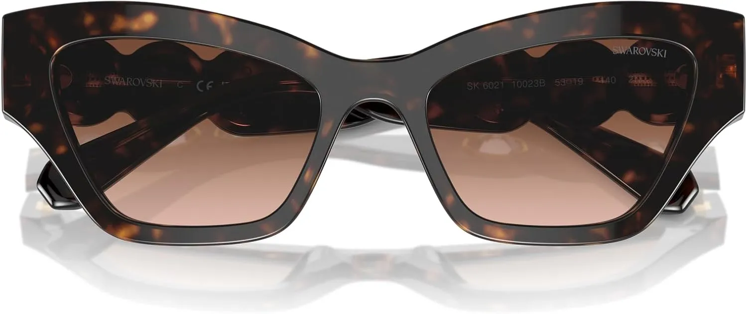 Swarovski Women's Sk6021 Cat Eye Sunglasses
