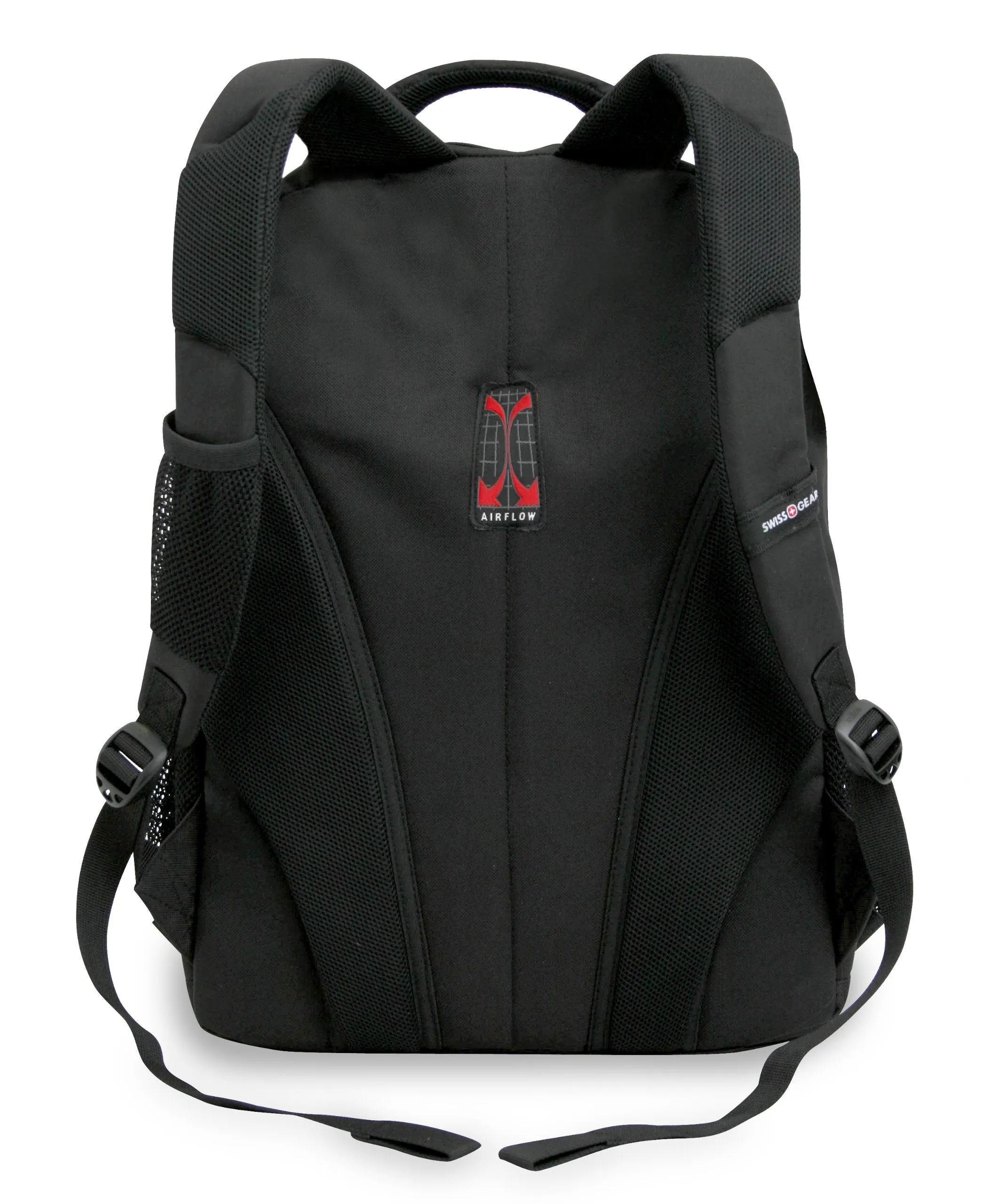 Swiss Gear SA3077 Black with Blue Lightweight Laptop Backpack - Fits Most 15 Inch Laptops and Tablets
