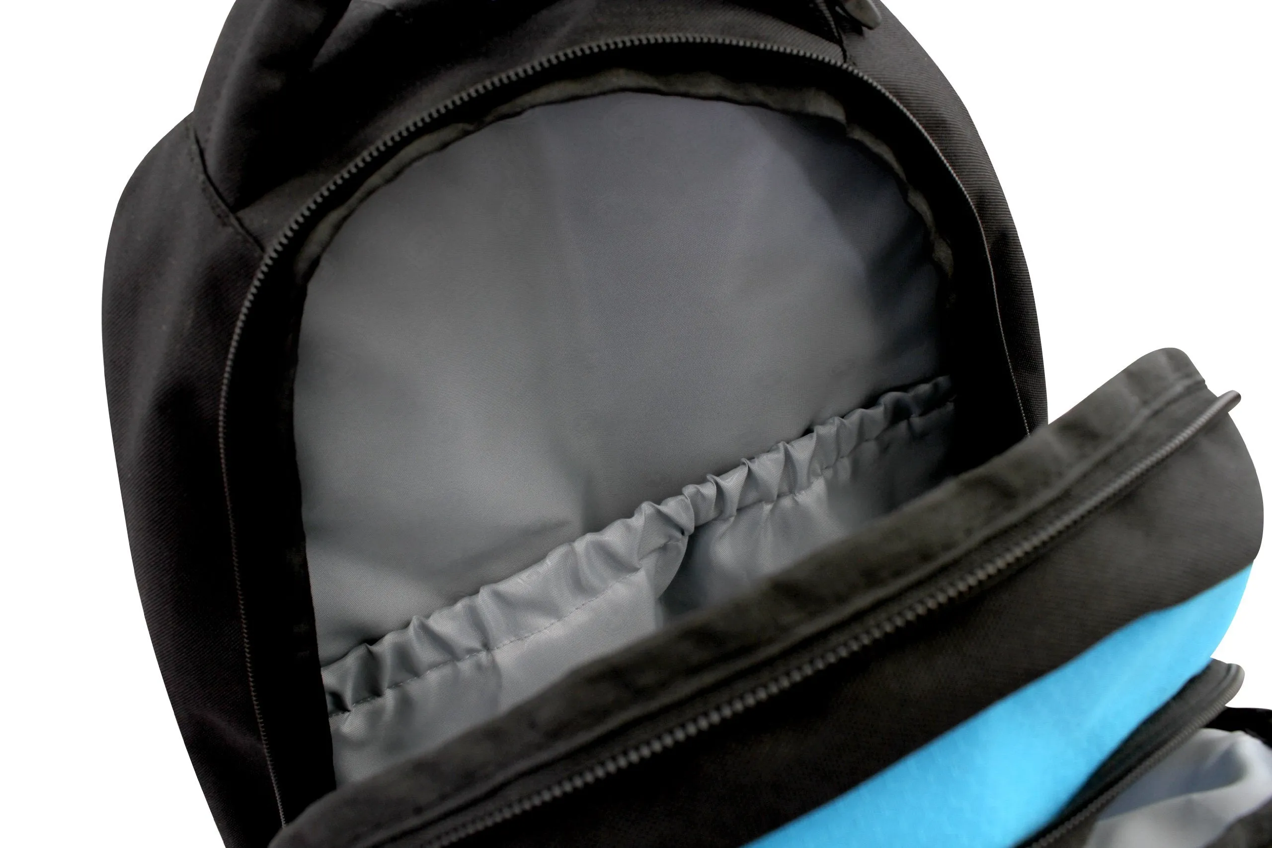 Swiss Gear SA3077 Black with Blue Lightweight Laptop Backpack - Fits Most 15 Inch Laptops and Tablets