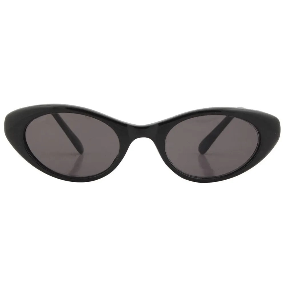 TABBY Black Small Cat-Eye Sunglasses