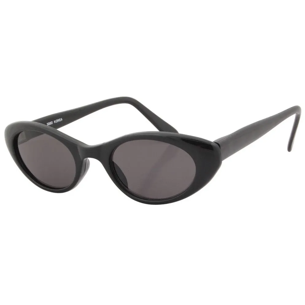 TABBY Black Small Cat-Eye Sunglasses