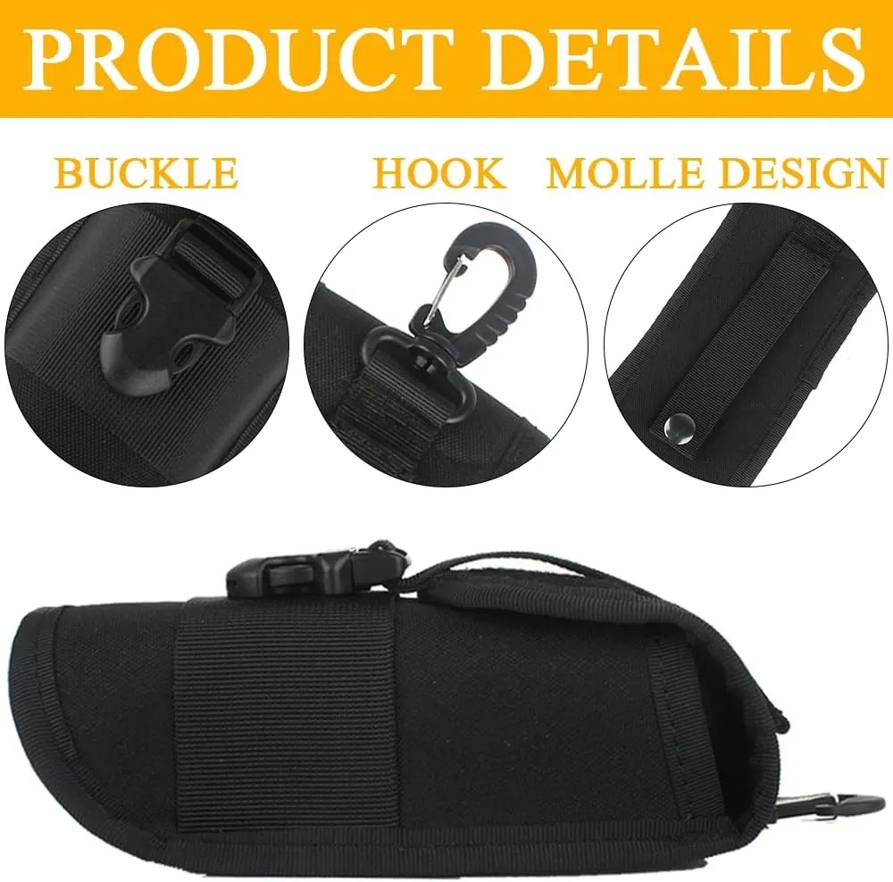 Tactical MOLLE Eyeglasses Bag Tactical Sunglasses Case Military Waist Belt Pouch