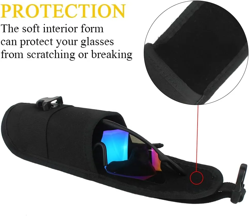 Tactical MOLLE Eyeglasses Bag Tactical Sunglasses Case Military Waist Belt Pouch