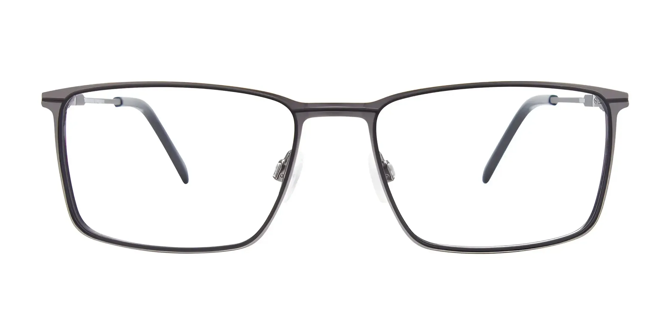 Takumi TK1115 Eyeglasses with Clip-on Sunglasses | Size 54