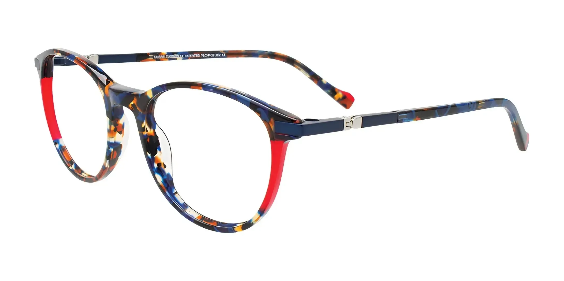 Takumi TK1259 Eyeglasses with Clip-on Sunglasses | Size 50