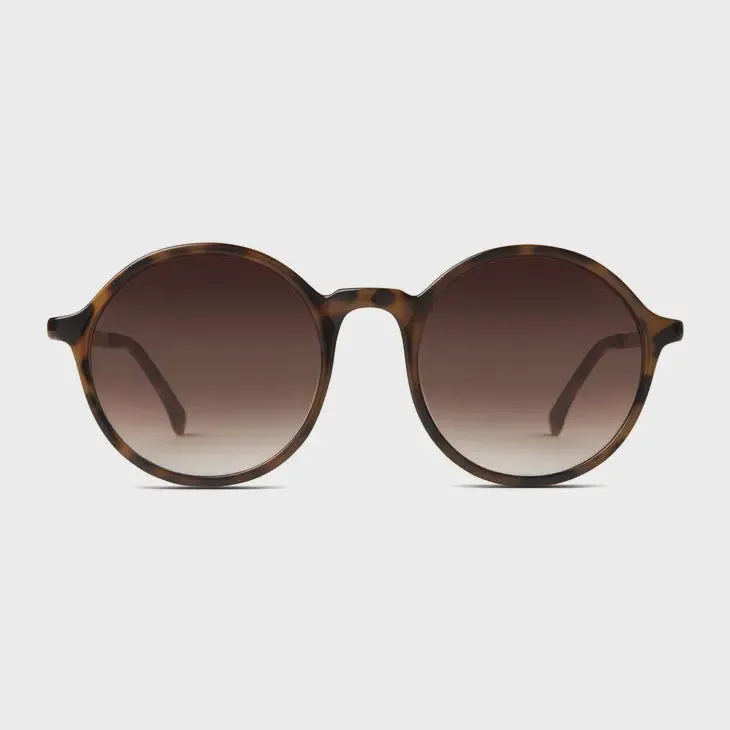 The Madison Tortoise Rose Gold Sunglasses by Komono