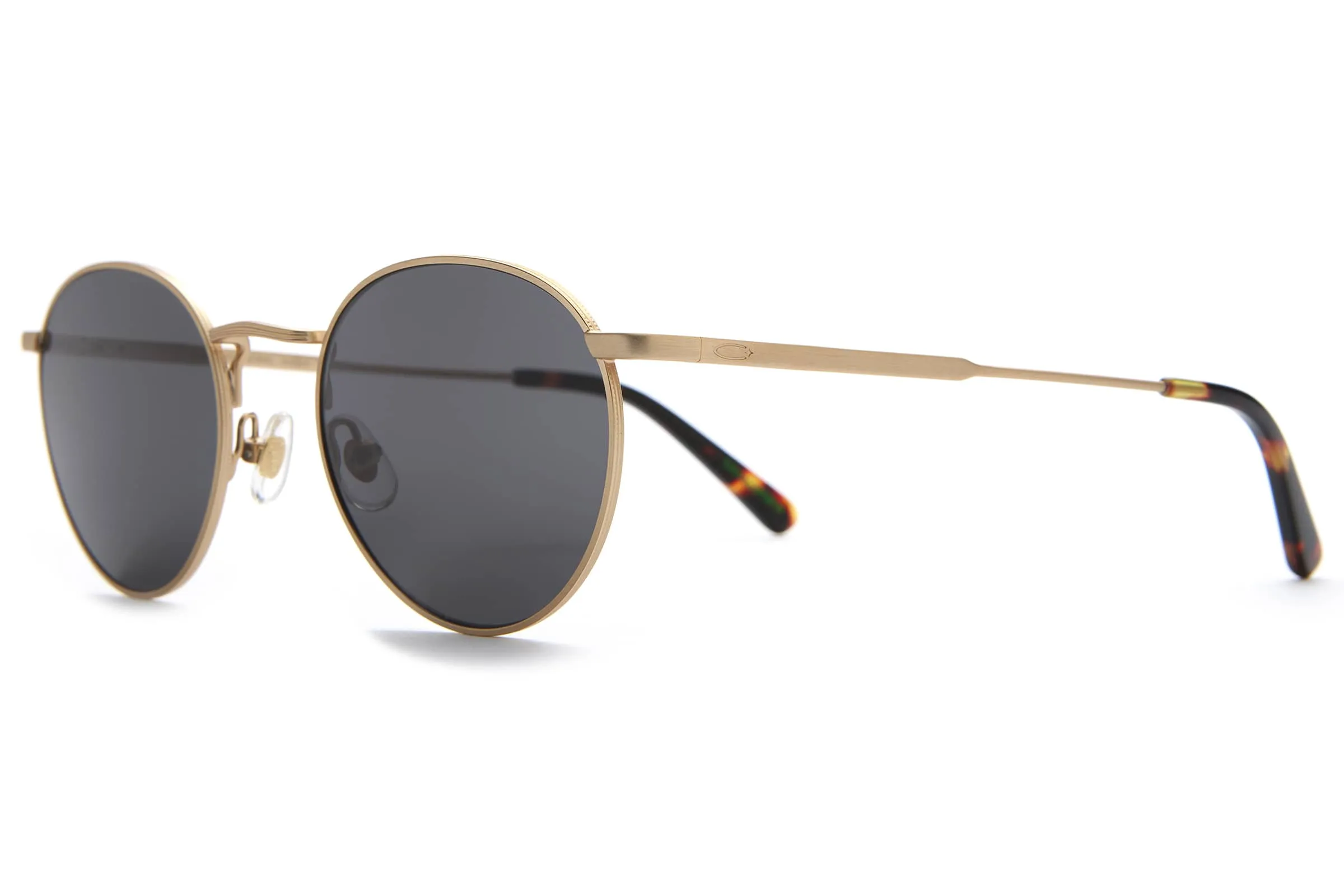 The Tuff Patrol (Brushed Gold & Crystal / Polarized Grey)