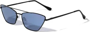 Thin Frame Long Curve Top Bar Geometric Cat Eye Sunglasses M10662