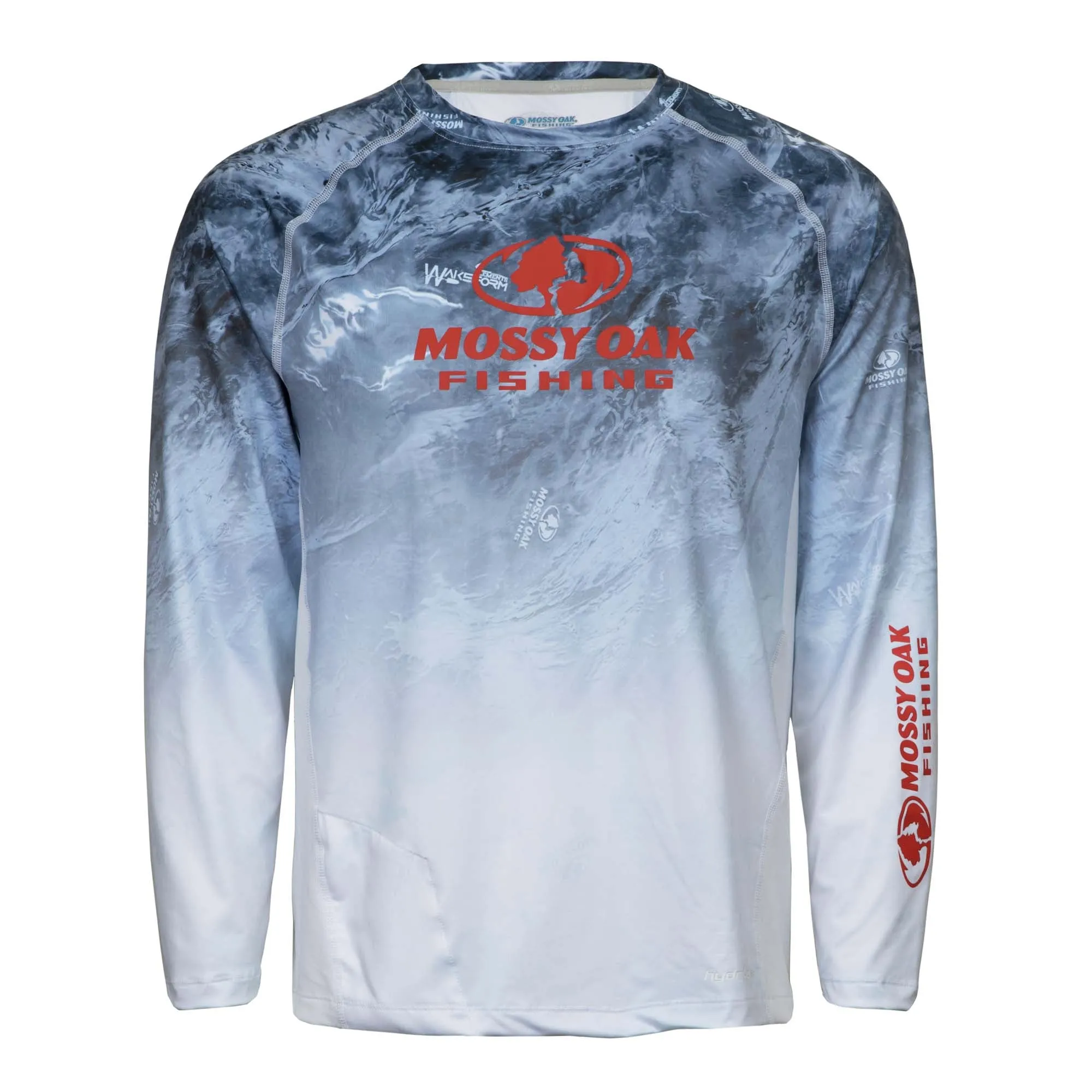 Tidal Breeze Red, White & Blue Long Sleeve Shirt