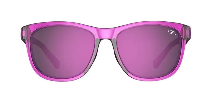 Tifosi Sunglasses Swank - Purple Punch/Smoke Tint Purple Mirror