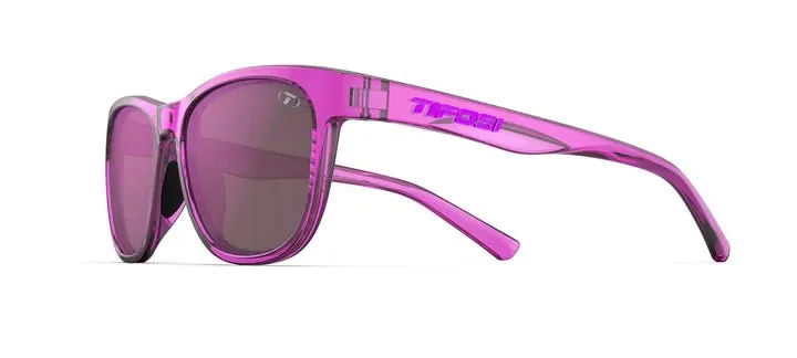 Tifosi Sunglasses Swank - Purple Punch/Smoke Tint Purple Mirror