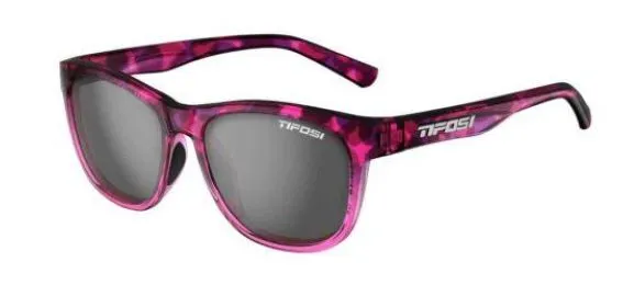 Tifosi Swank Sunglasses - Pink Confetti/Smoke