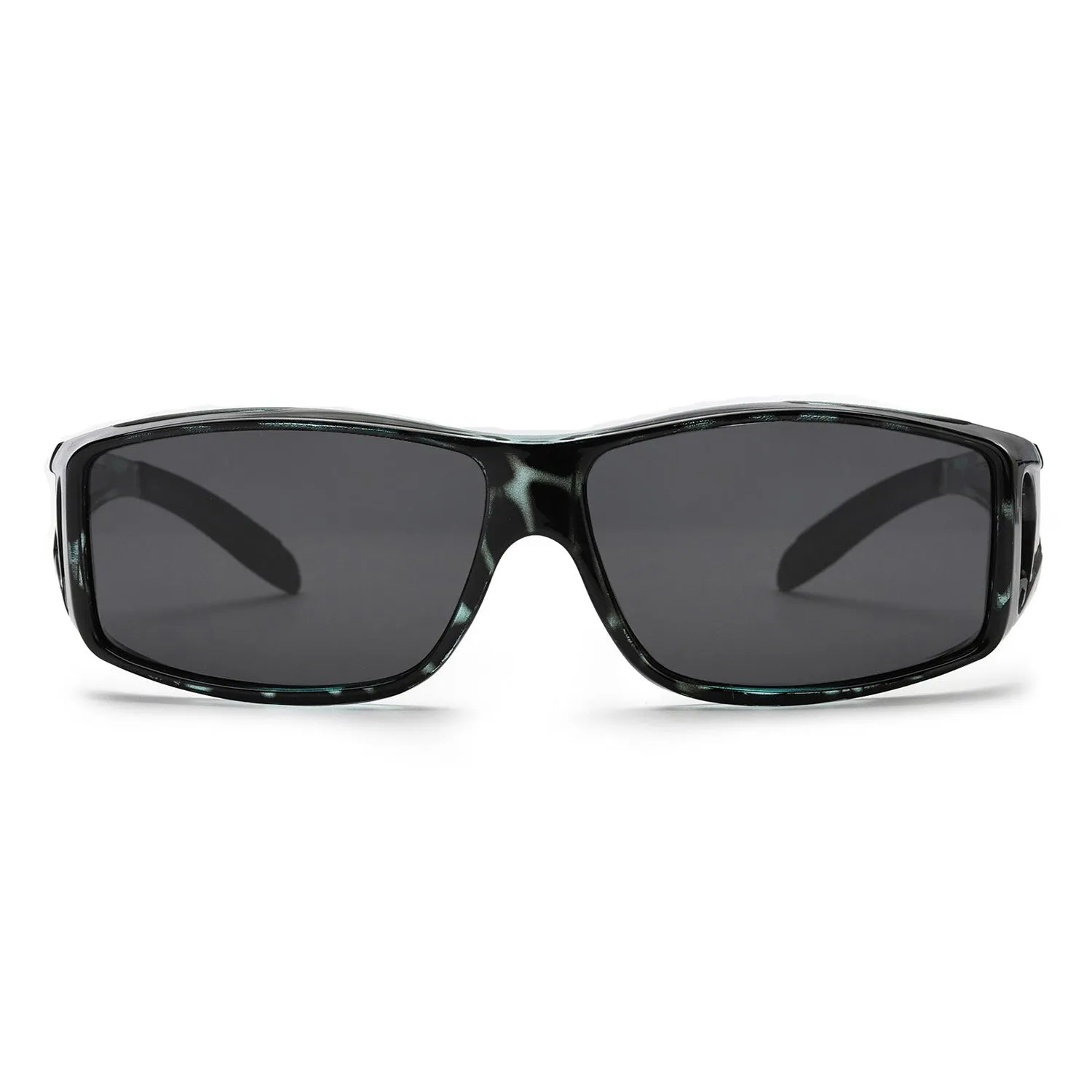 TJUTR HD Anti Glare Polarized Wrap Around Sunglasses
