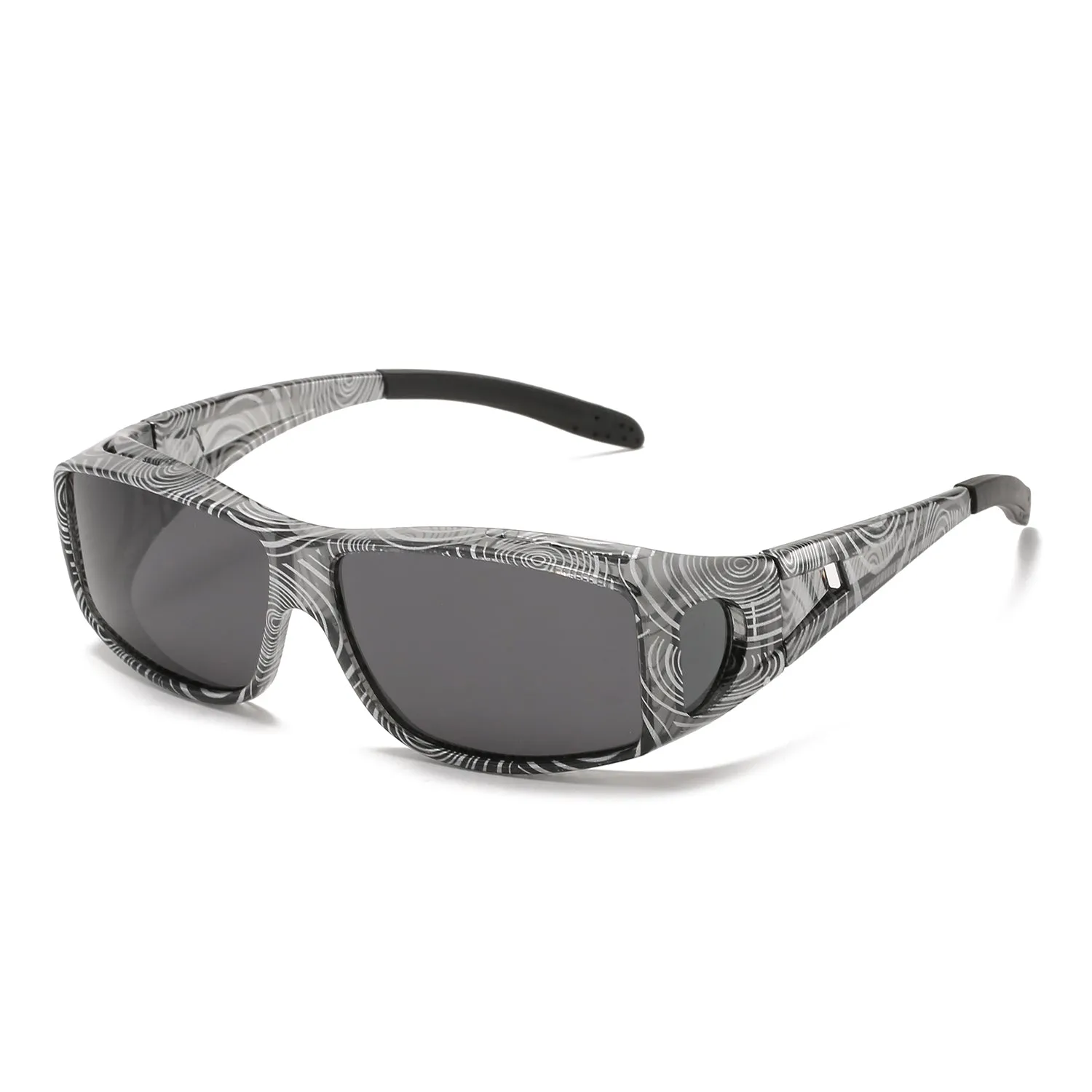 TJUTR HD Anti Glare Polarized Wrap Around Sunglasses