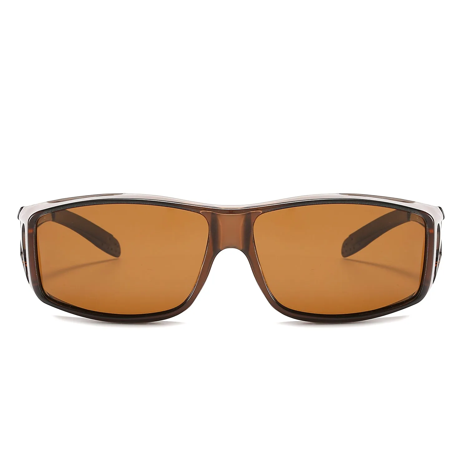 TJUTR HD Anti Glare Polarized Wrap Around Sunglasses