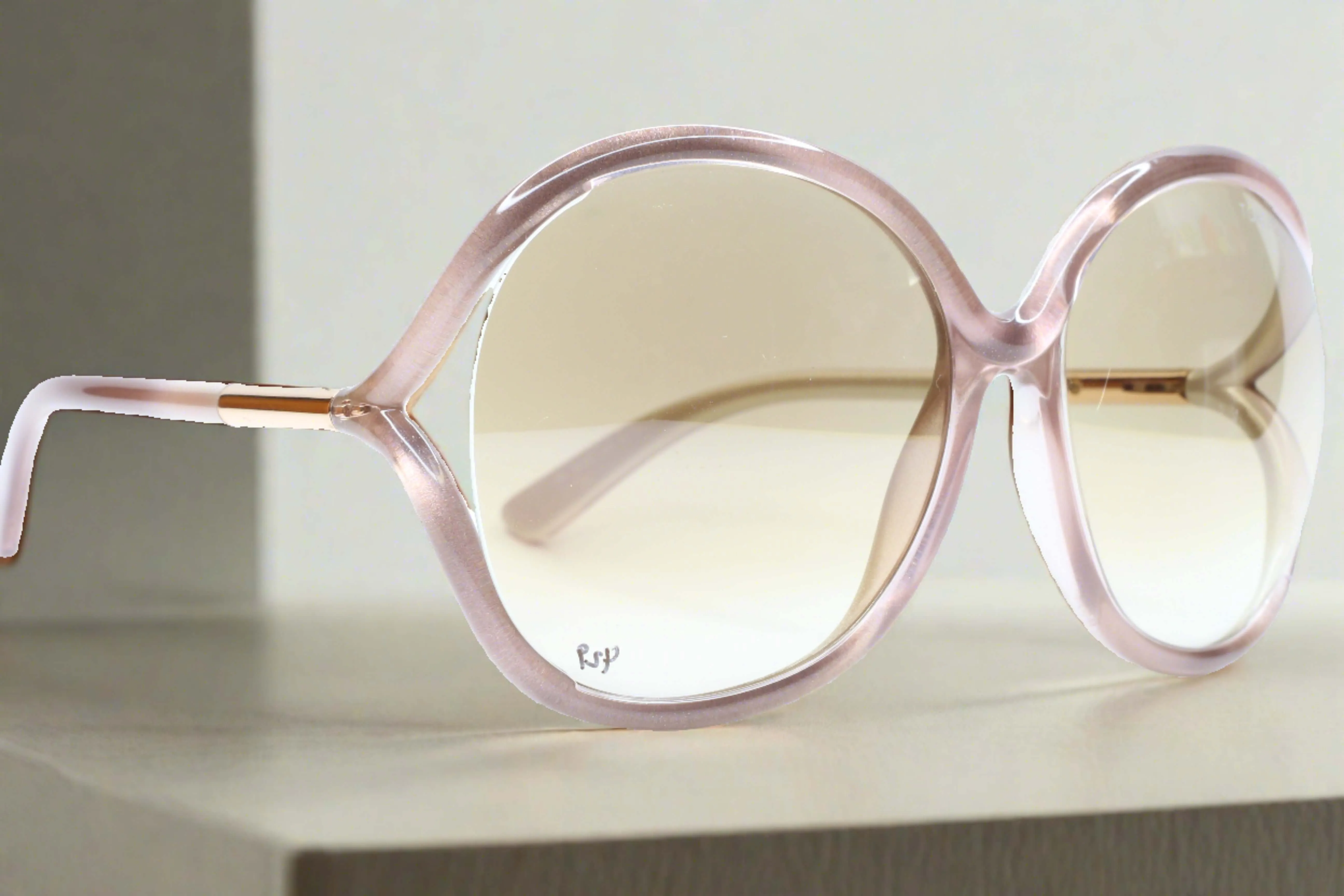 Tom Ford TF252 33G RHI Pink Gradient Luxury Italy Sunglasses
