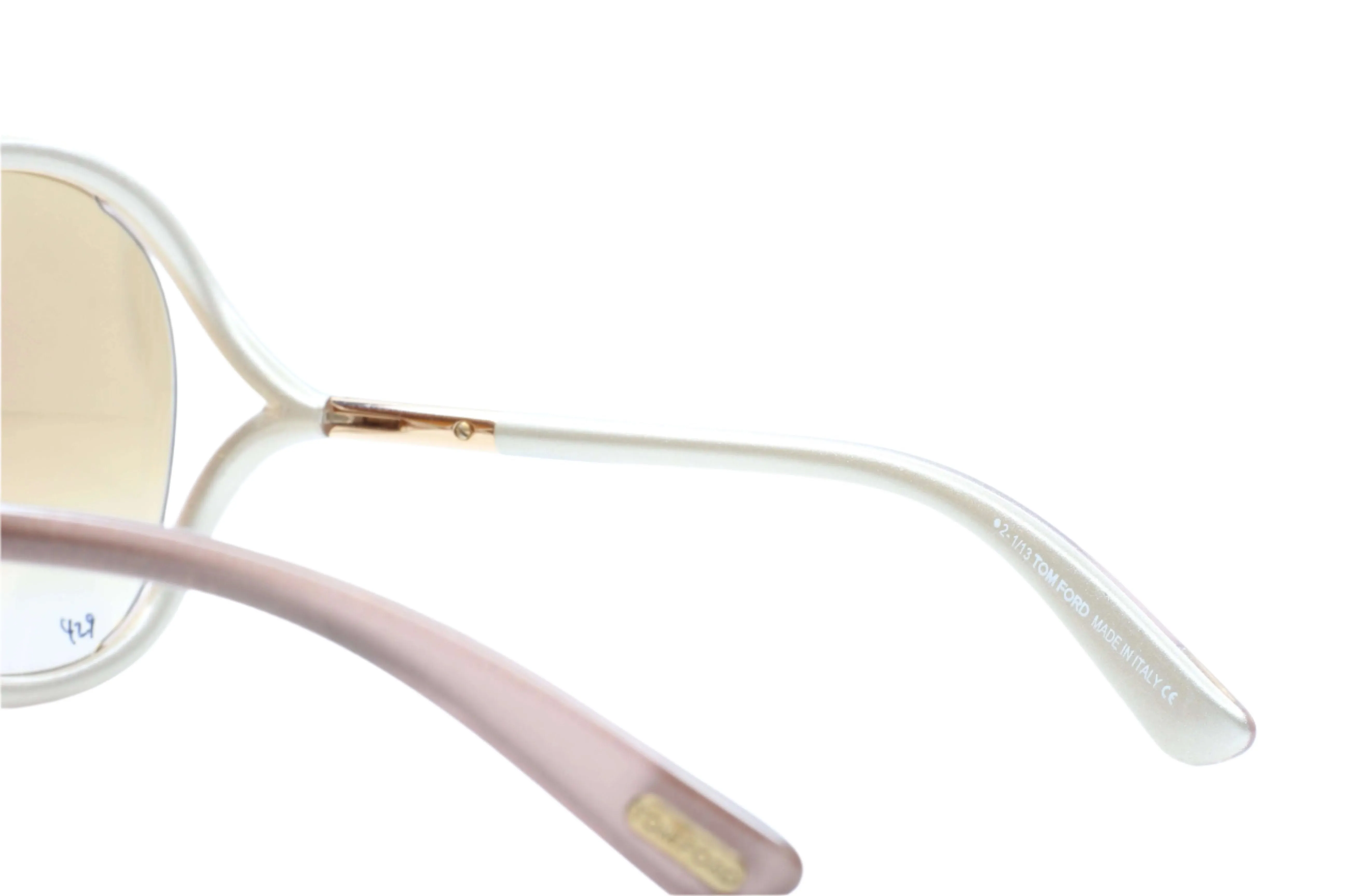 Tom Ford TF252 33G RHI Pink Gradient Luxury Italy Sunglasses