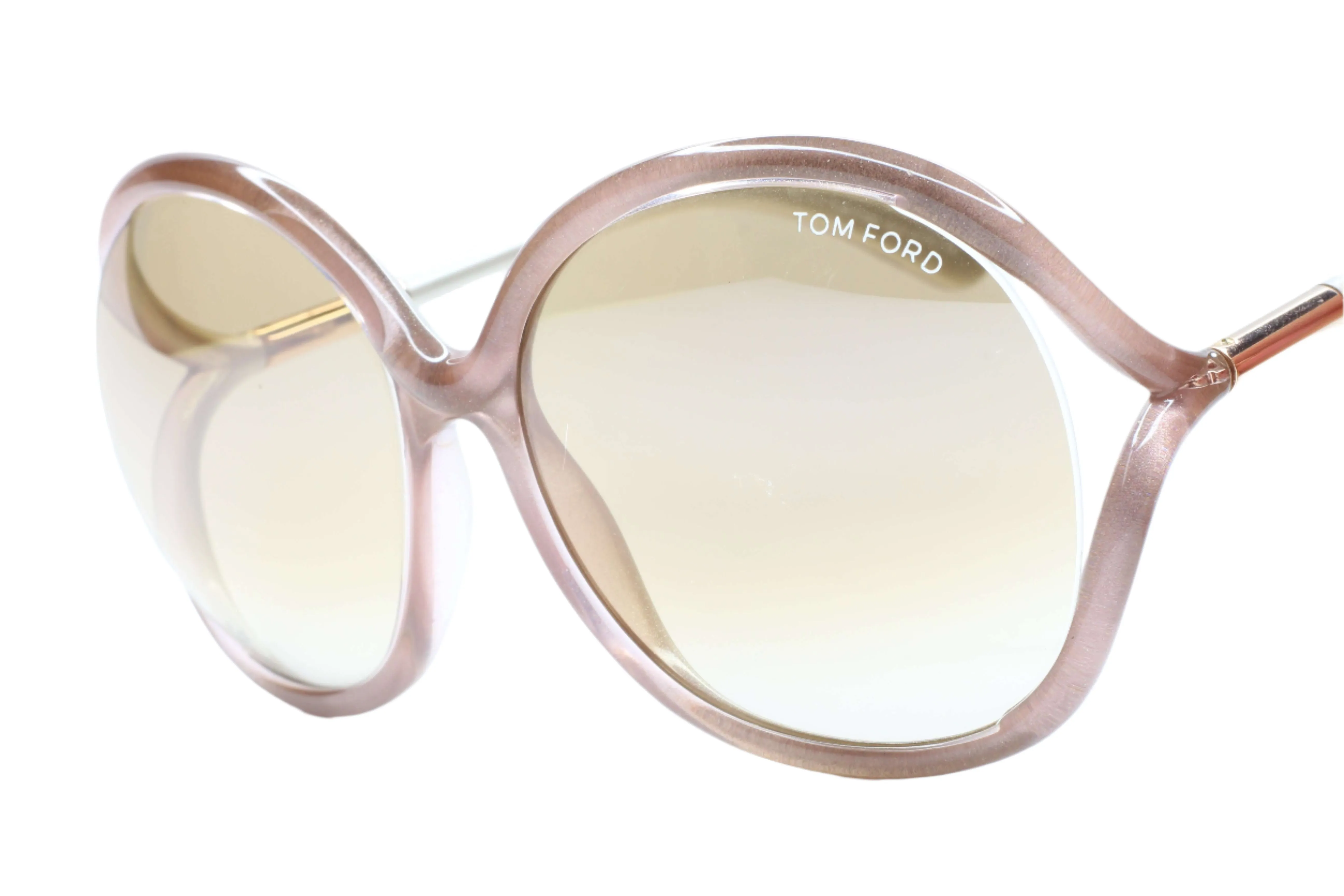 Tom Ford TF252 33G RHI Pink Gradient Luxury Italy Sunglasses