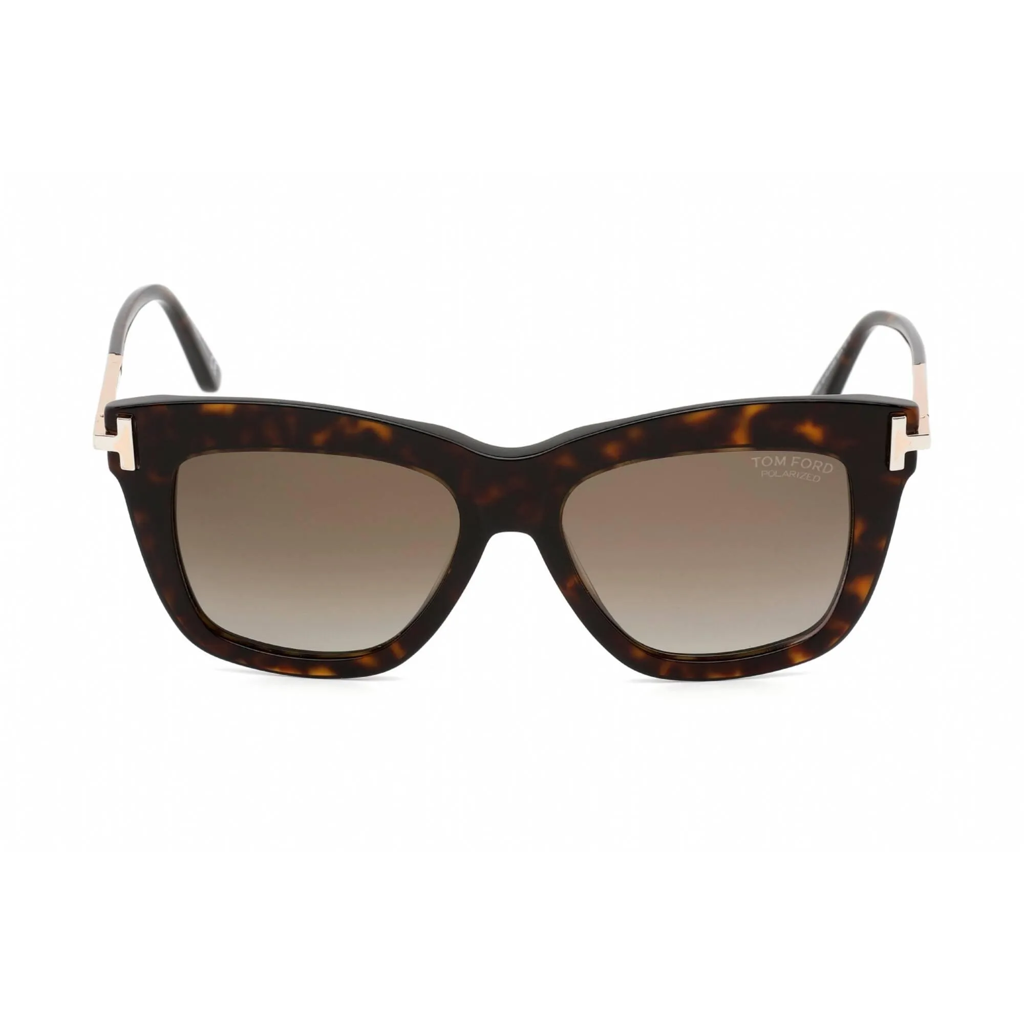 Tom Ford Women's Sunglasses - Dark Havana Plastic Cat Eye Shape Frame | FT0822 52H