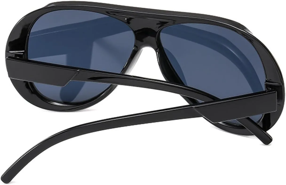 Trends One Women Men Fashion Luxury Big Frame Punk Outdoors Cycling Sports Sun Glasses Uv400