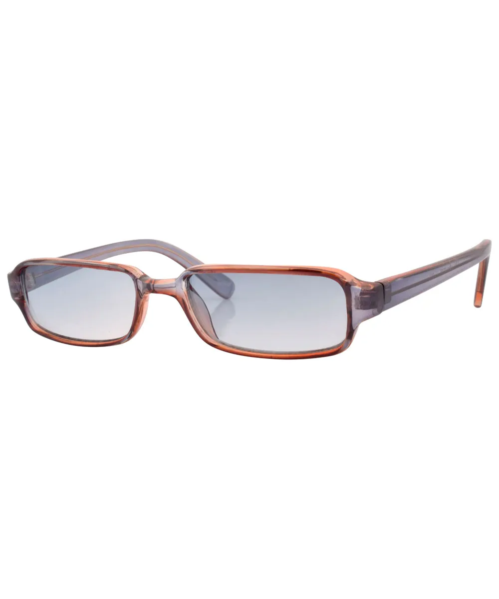 TUBEZ Curacao Teeny Micro-Square Sunglasses