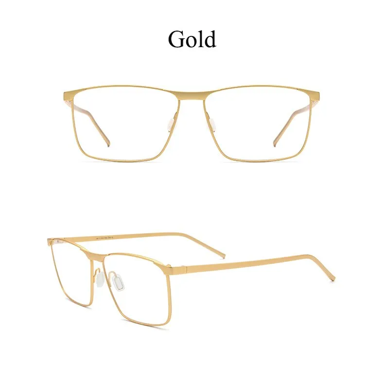 Unisex Full Rim Titanium Frame Eyeglasses Br18526