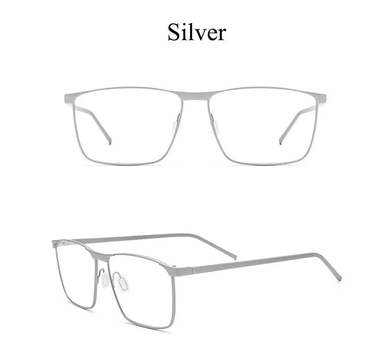Unisex Full Rim Titanium Frame Eyeglasses Br18526
