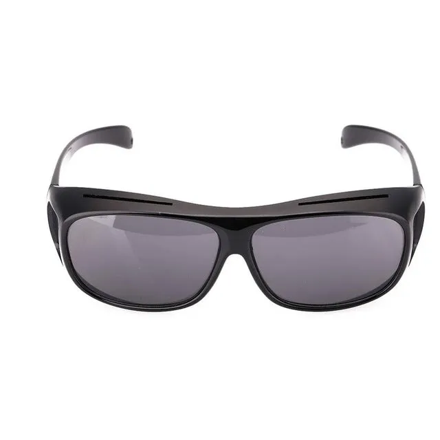 Unisex HD Yellow Lenses Night Vision  Sunglasses