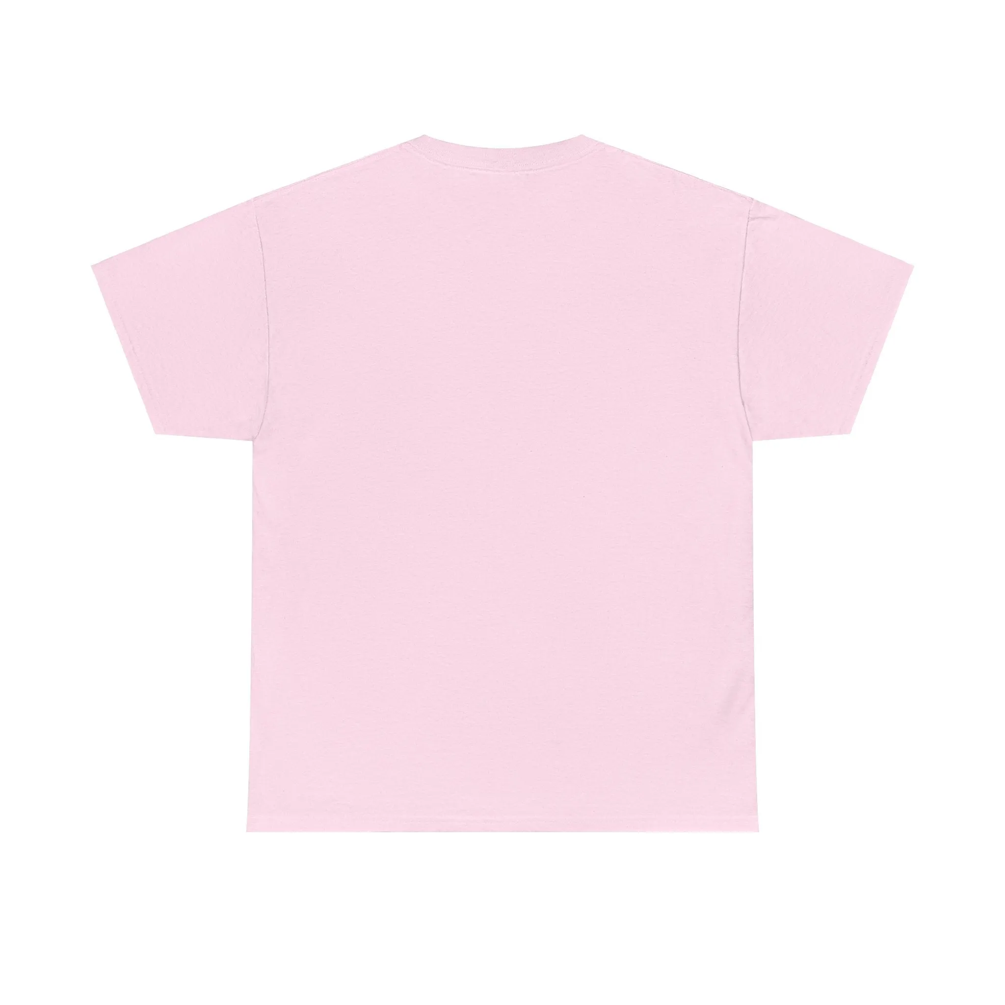 Unisex Heavy Cotton T-Shirt Beautiful Woman Rainbow Ink Drawn  002