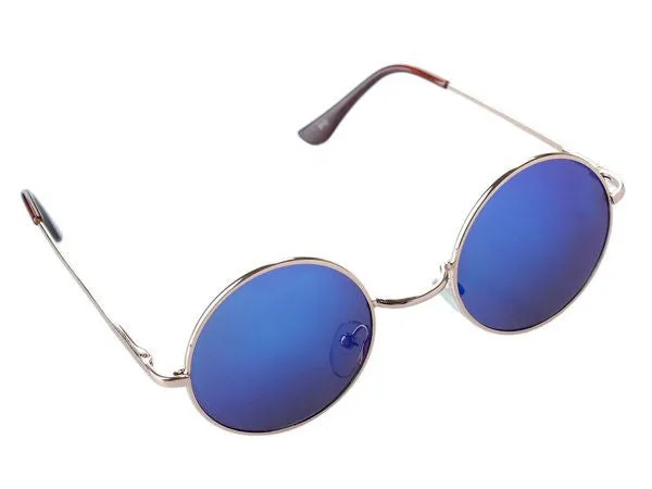 Unisex Hippie Shades Hippy 60S John Lennon Style Vintage Round Peace Sunglasses