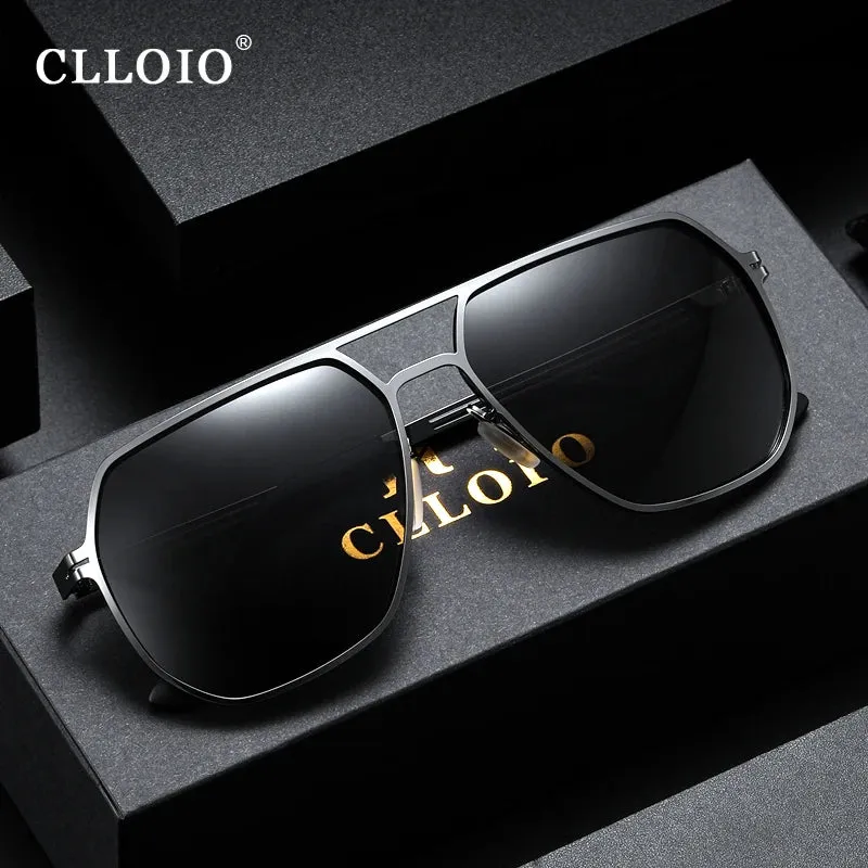 Unisex Photochromic Polarized Sunglasses  - Anti-Glare Driving Eyewear