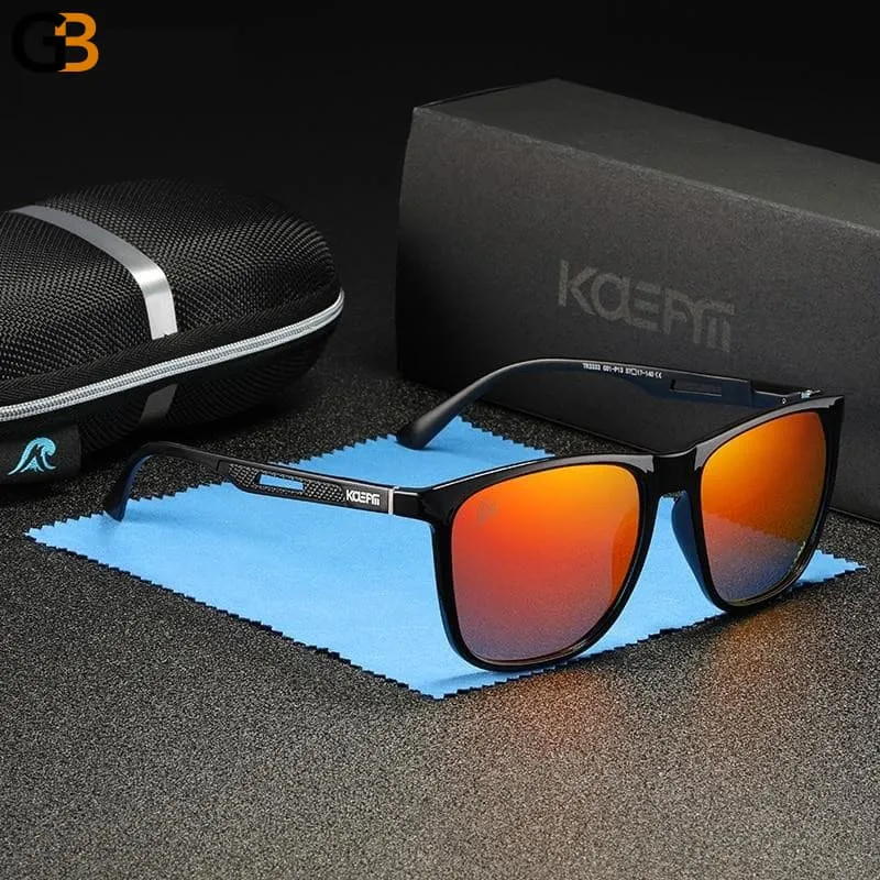 Unisex Strong Spring Hinges Polarized Light TR90 Frame Sun Glasses