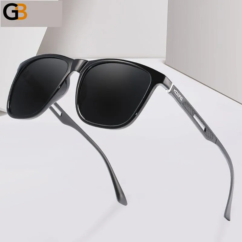 Unisex Strong Spring Hinges Polarized Light TR90 Frame Sun Glasses