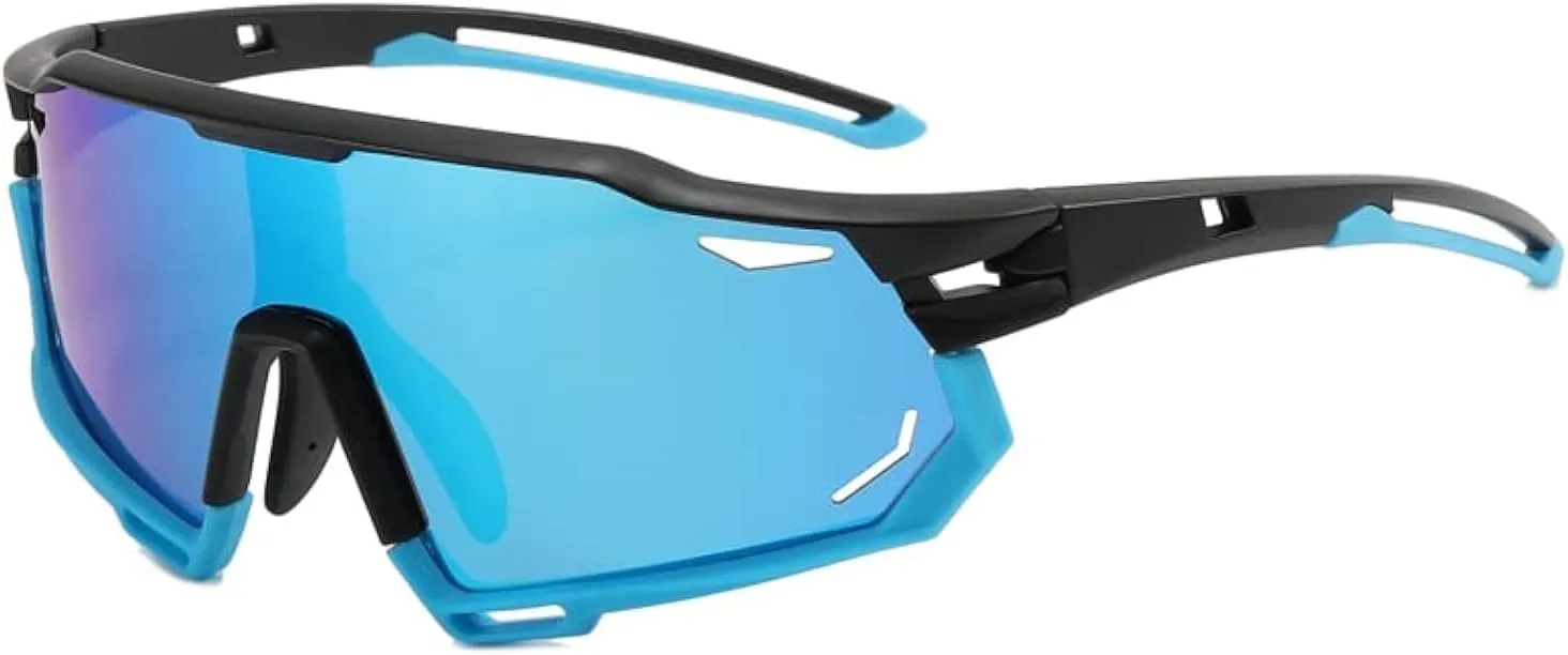 UV400 Polarized Sports Sunglasses for Women Men Cycling Running Light frame for Baseball Fishing Sun Glasses