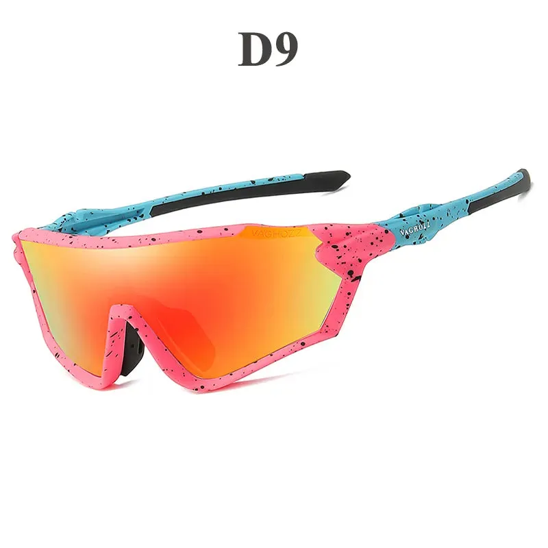VAGHOZZ Brand New Style Cycling Glasses Outdoor Sunglasses Men Women Sport Eyewear UV400 MTB Bike Bicycle Photochromic Goggles
