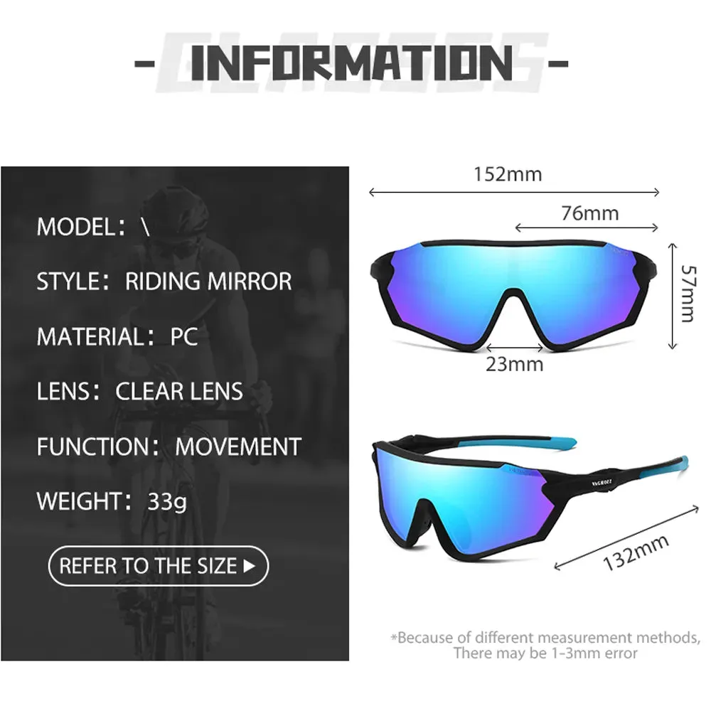 VAGHOZZ Brand New Style Cycling Glasses Outdoor Sunglasses Men Women Sport Eyewear UV400 MTB Bike Bicycle Photochromic Goggles