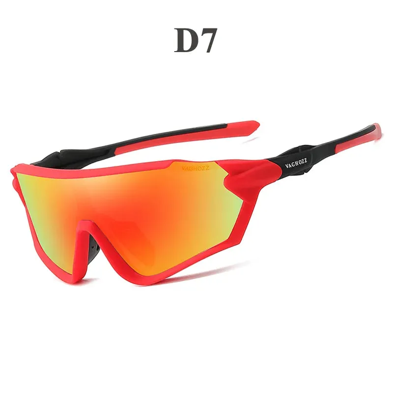 VAGHOZZ Brand New Style Cycling Glasses Outdoor Sunglasses Men Women Sport Eyewear UV400 MTB Bike Bicycle Photochromic Goggles