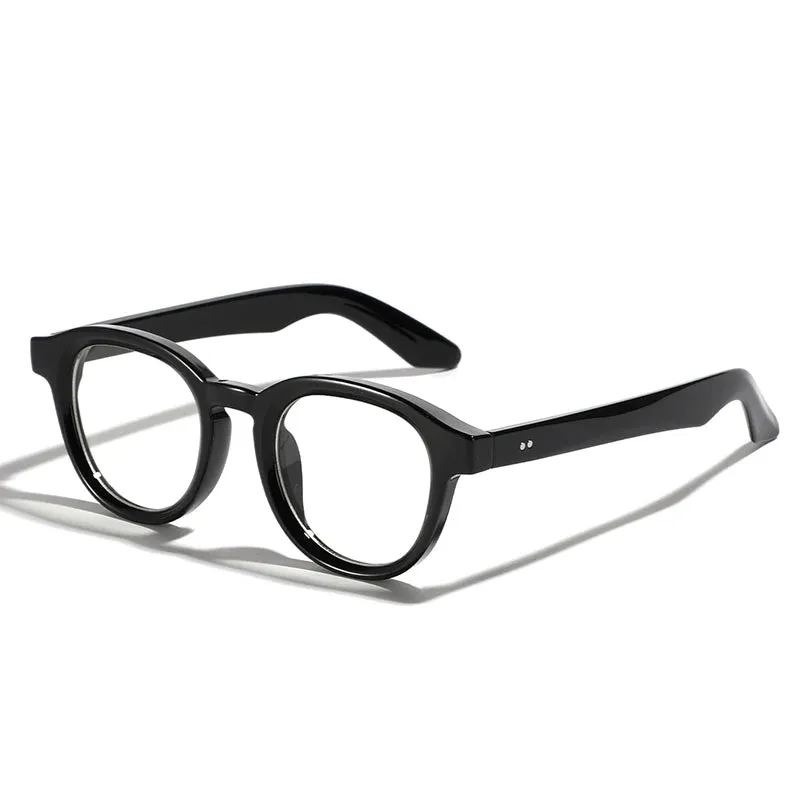 VAIGE Vintage-Inspired Retro Eyeglasses in Classic Black and Tortoise Shell