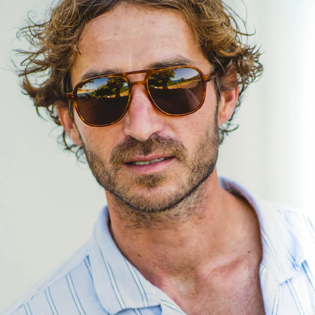 VALLON HOWLIN SUNGLASSES -  DARK TORTOISE