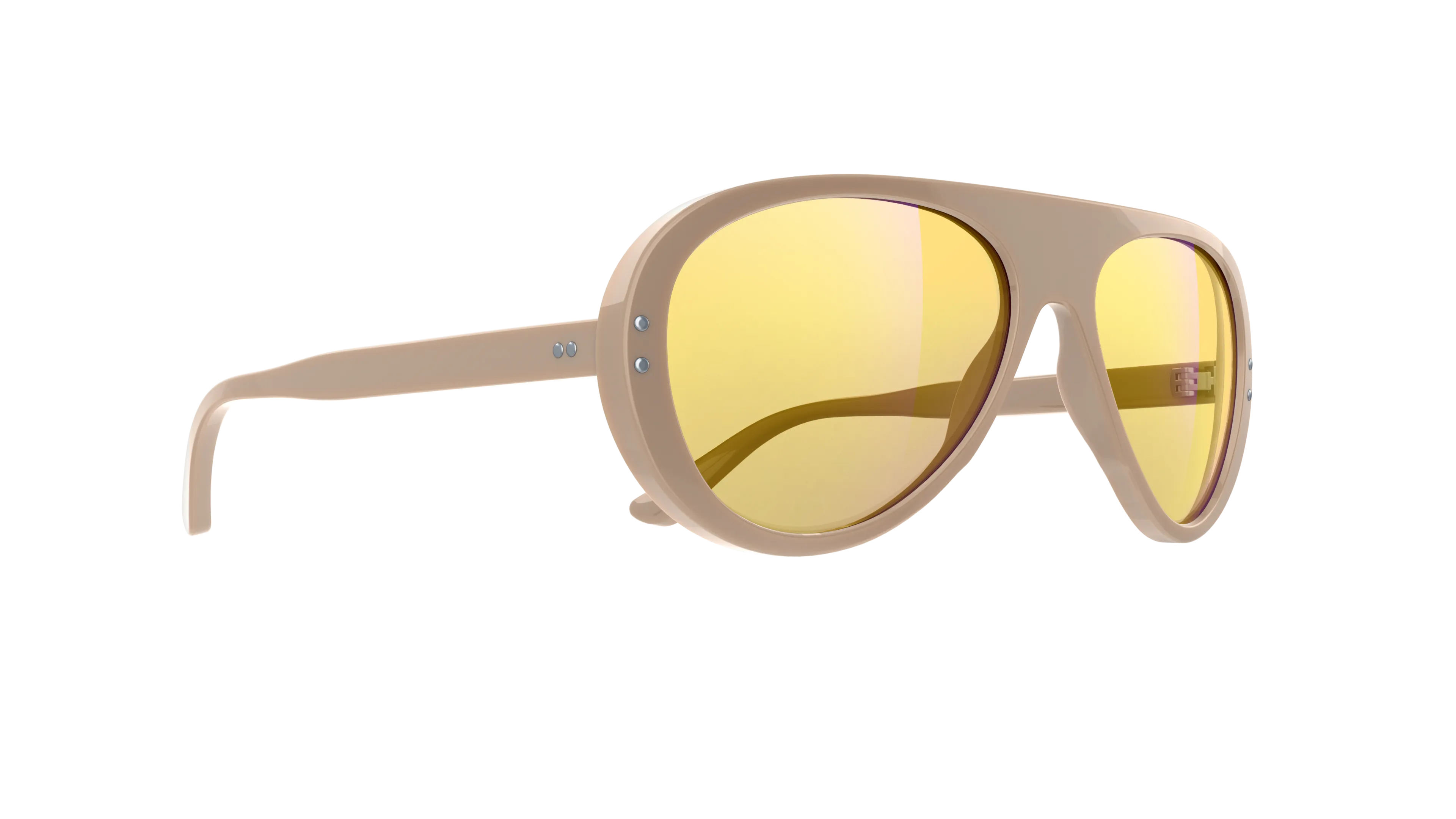 VALLON MOTO AVIATORS - DESERT/YELLOW