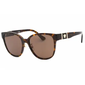 Versace Women's Sunglasses - Havana Plastic Frame Brown Lens | 0VE4460D 108/73