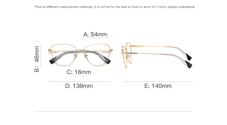Vicky Women's Full Rim Cat Eye Stainless Steel Reading Glasses 3032