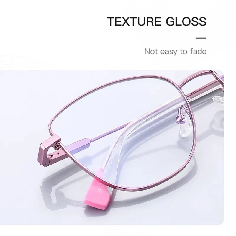 Vicky Women's Full Rim Cat Eye Stainless Steel Reading Glasses 3032