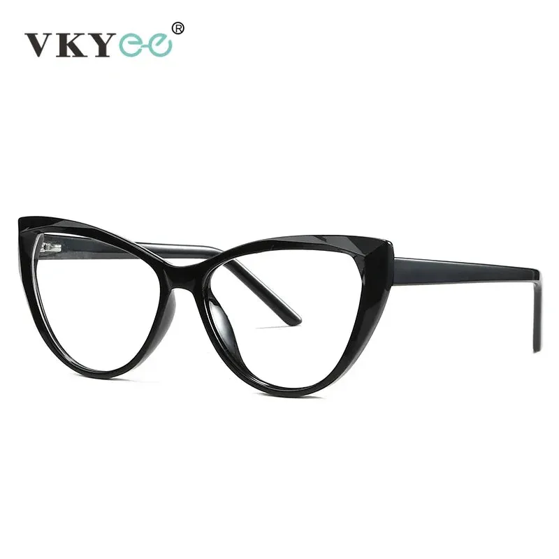 Vicky Women's Full Rim Cat Eye Tr 90 Titanium Eyeglasses 2003
