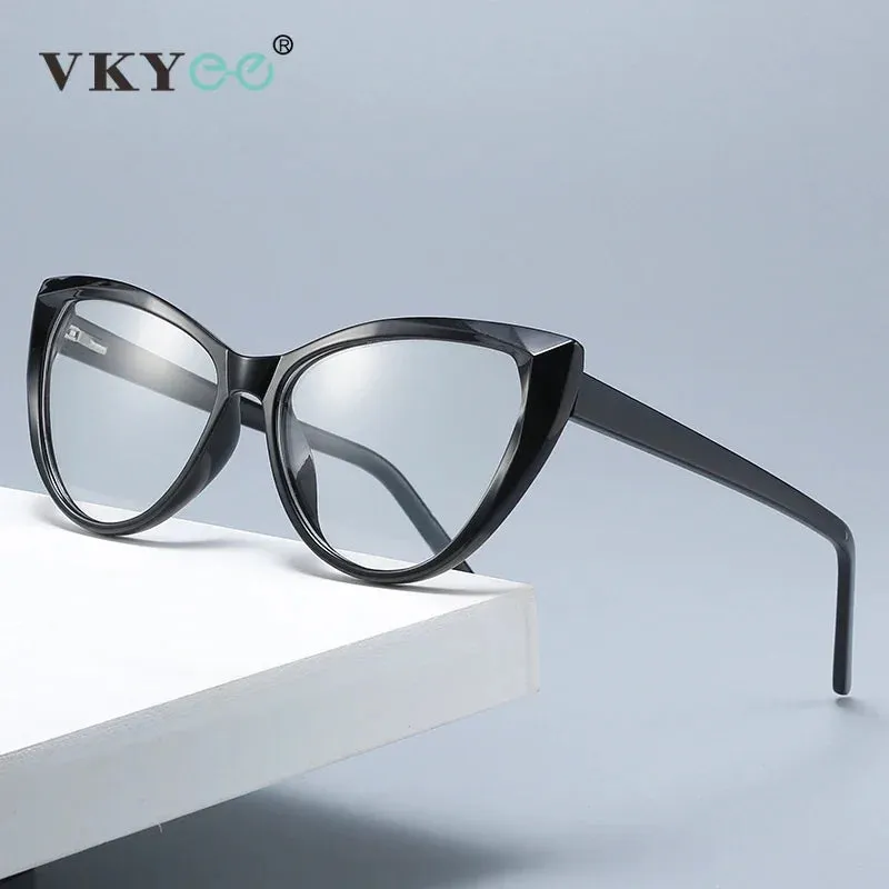 Vicky Women's Full Rim Cat Eye Tr 90 Titanium Eyeglasses 2003