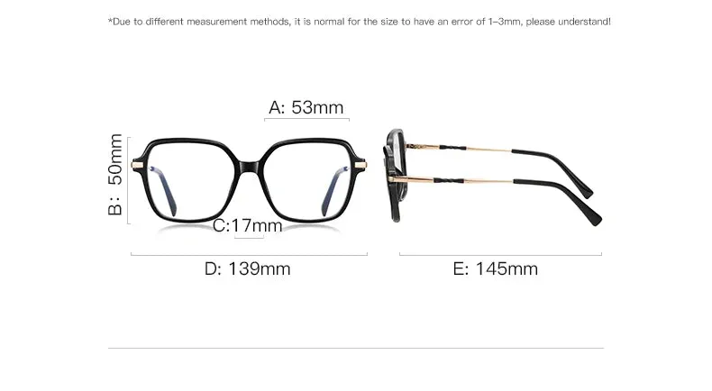 Vicky Women's Full Rim Large Polygon Tr 90 Alloy Reading Glasses 2211