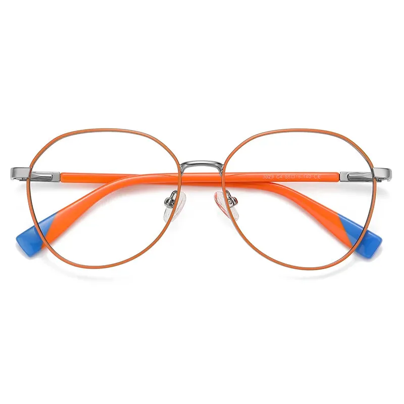 Vicky Women's Full Rim Round Alloy Reading Glasses 3029