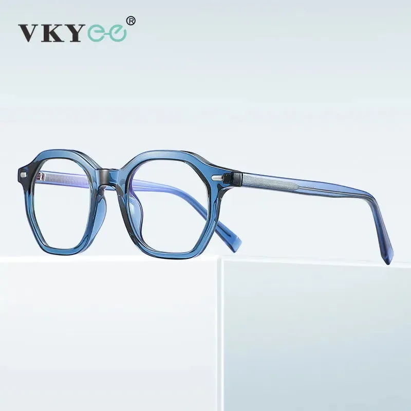 Vicky Women's Full Rim Square Tr 90 Titanium Reading Glasses 2095
