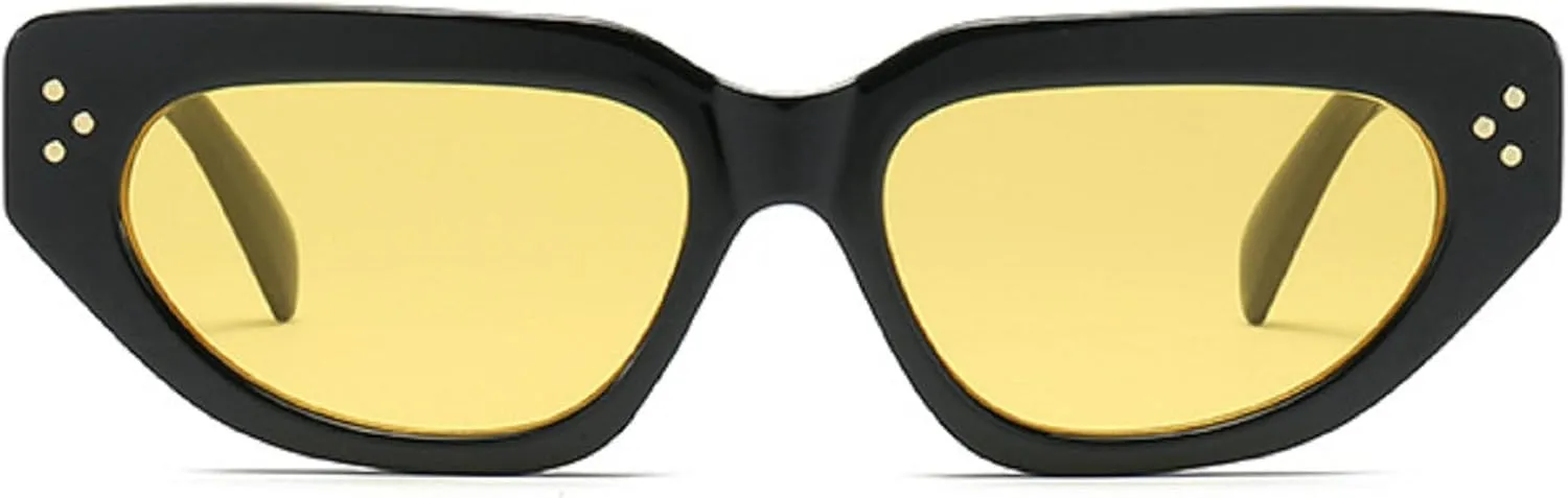 Vintage Cat Eye Sunglasses for Women Fashion Retro Gradient Sun Glasses Ladies Shades Eyewear Women Goggles